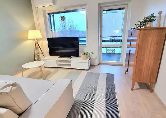 Апартаменты Moderni Kaksio Keskustassa, Oma Sauna! *