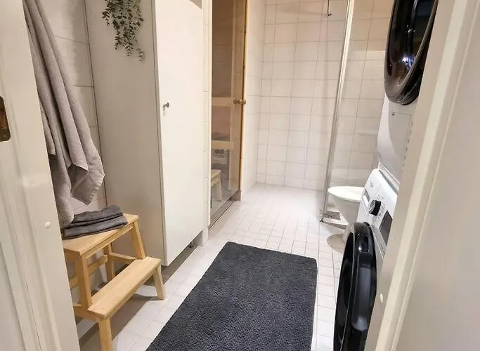 Апартаменты Moderni Kaksio Keskustassa, Oma Sauna! *